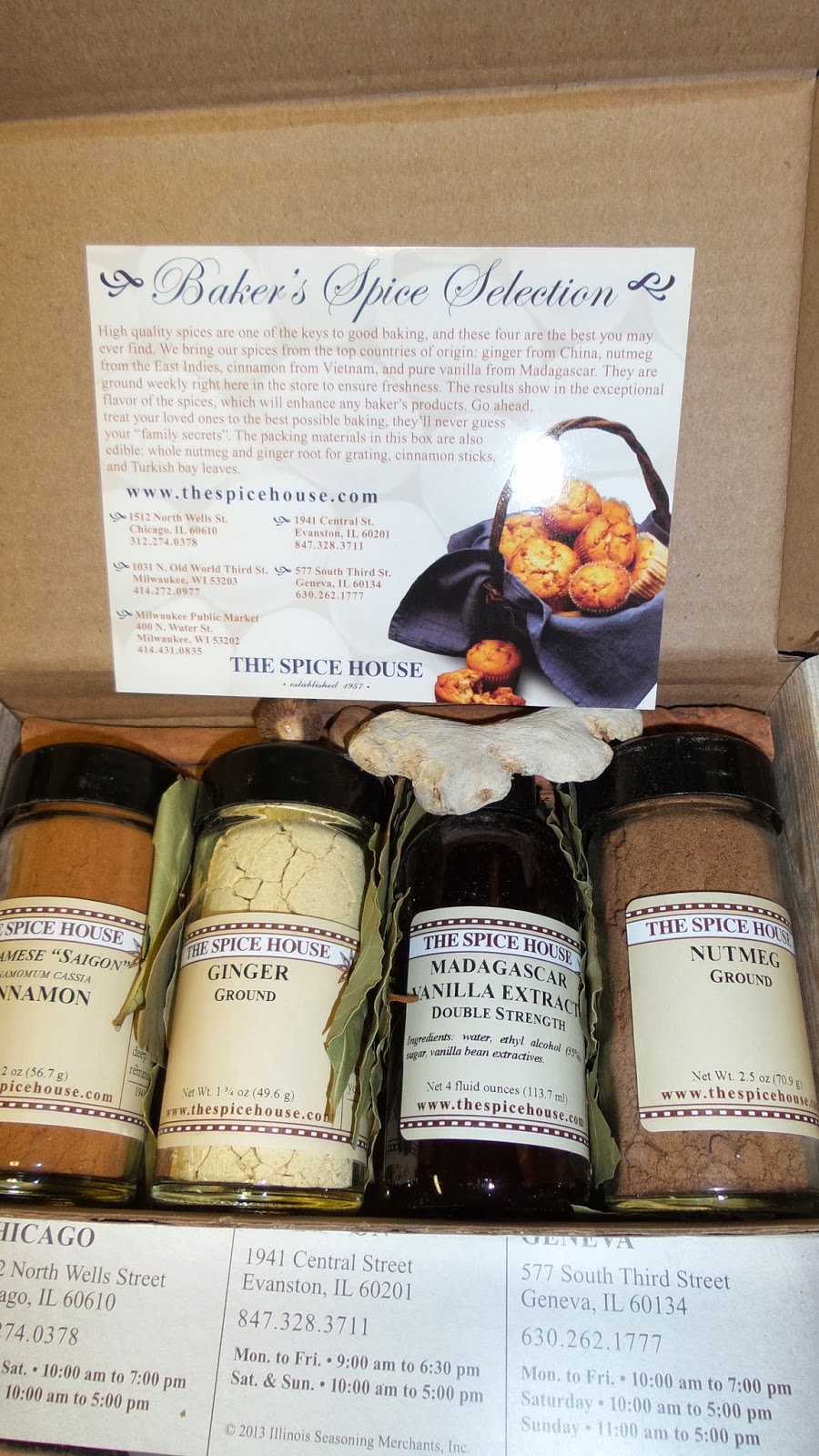 A Lucky Ladybug Spice House Baker's Products Review and Giveaway