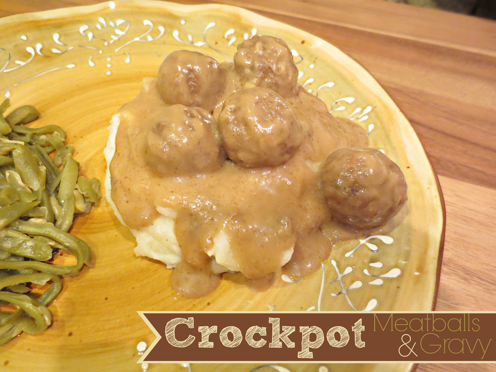 Kaitlin in the Kitchen Crockpot Meatballs & Gravy