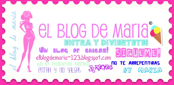 EL BLOG DE MARIA(: