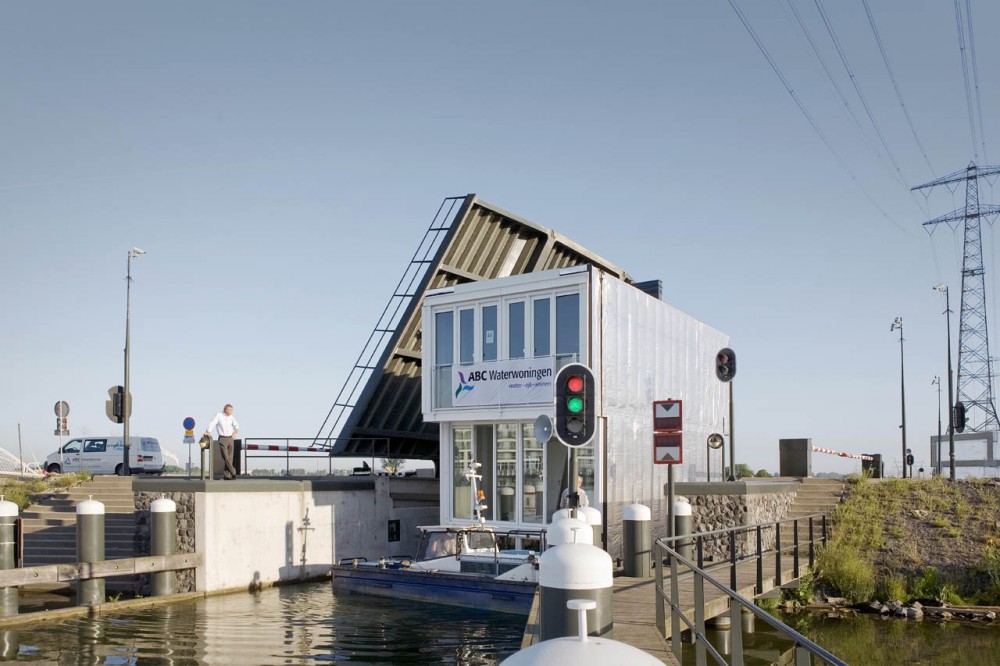 Dutch floating houses district, Amsterdam, Holland Most Beautiful