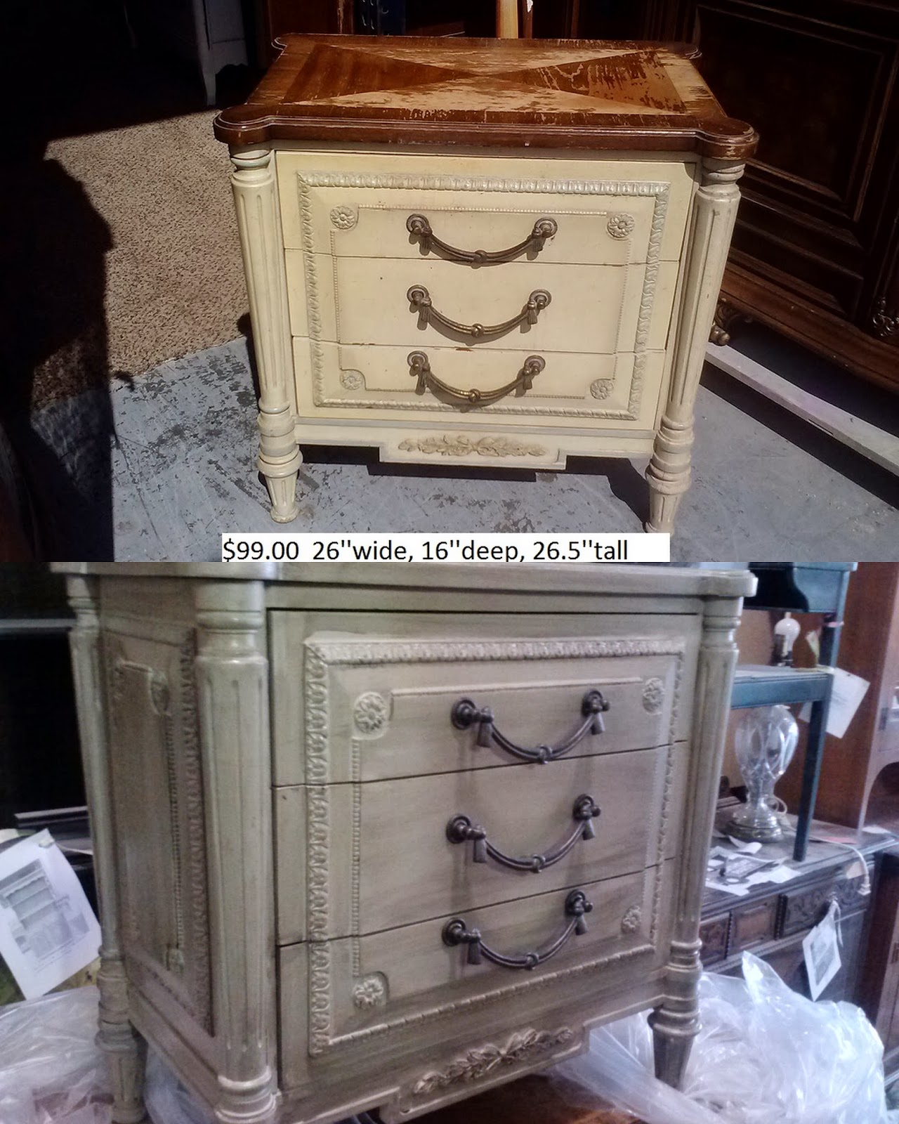 Handpainted Furniture Blog, Shabby Chic Vintage Painted Furniture