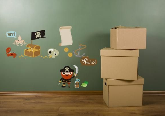 Sofies villa: wallstickers // barnerom