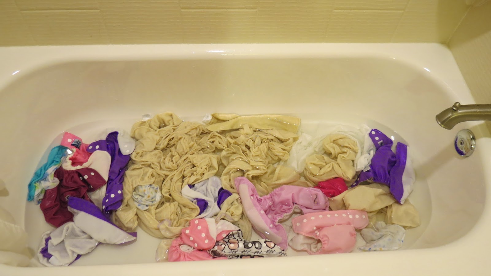 A Mom's Adventure Cloth Diapering at a Hotel