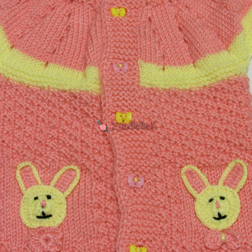 YünBeBeK El Örgüsü Bebek Giysileri Blogu Pembe Sarı Kız