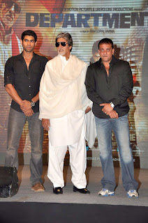 Amitabh, Sanjay at 'Department' movie press meet