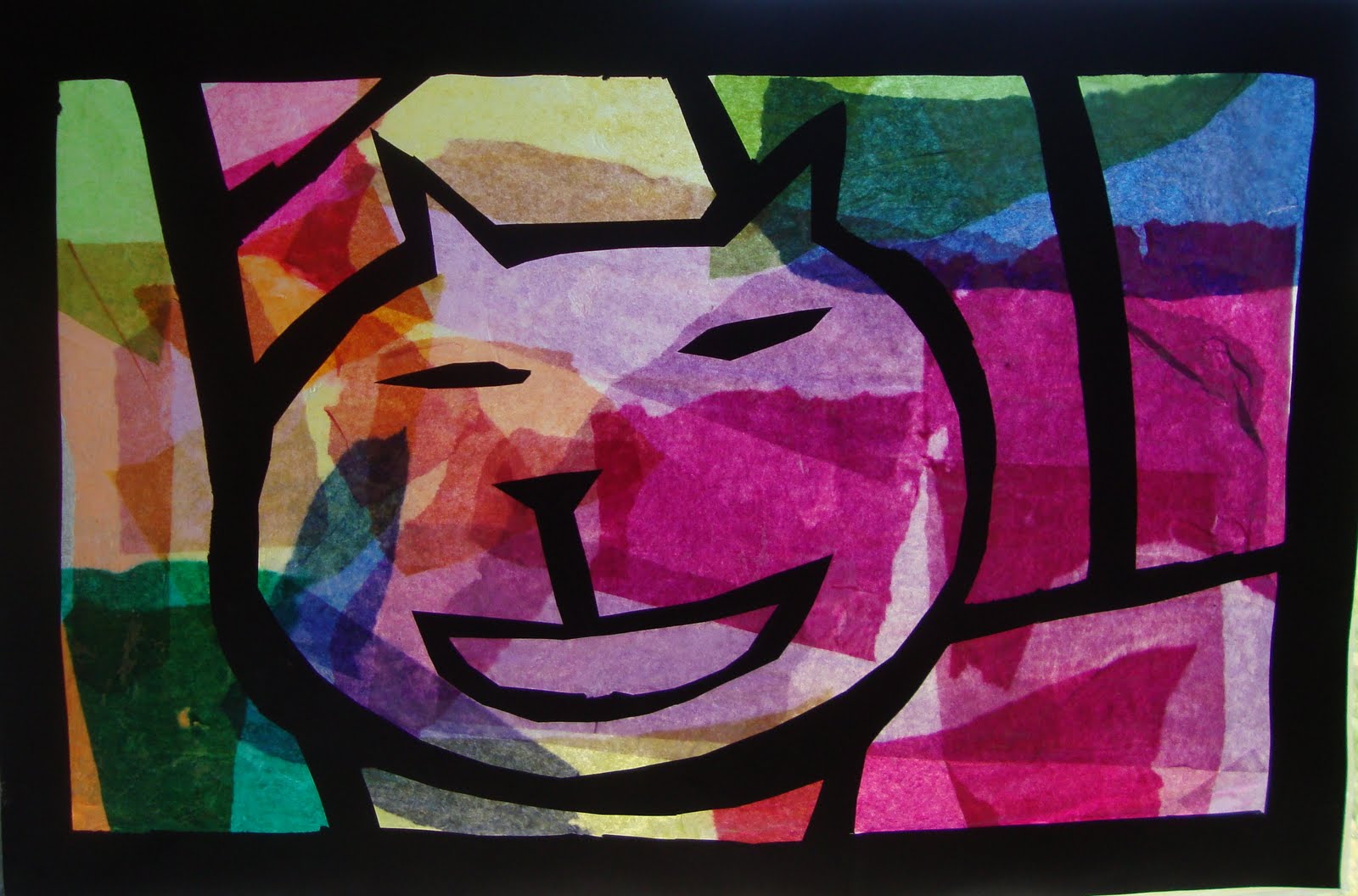 Art. Paper. Scissors. Glue! Stained Glass