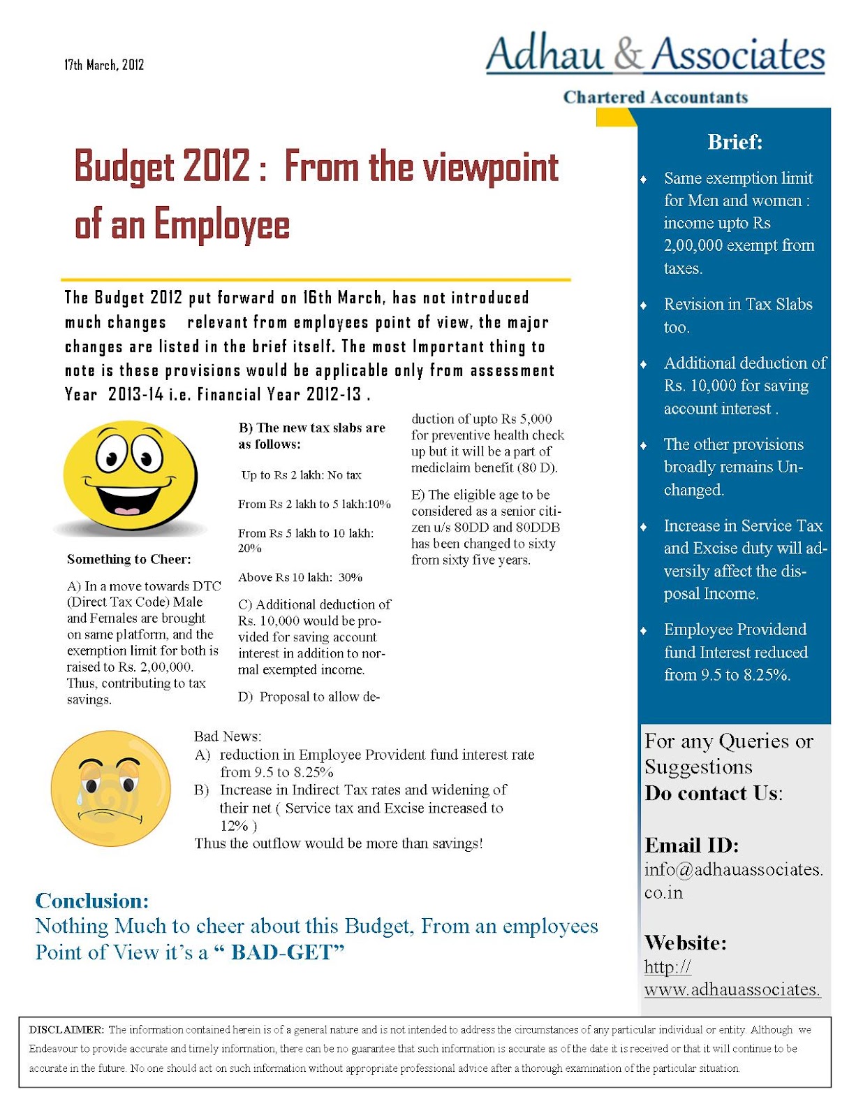 Stock options budget 2016