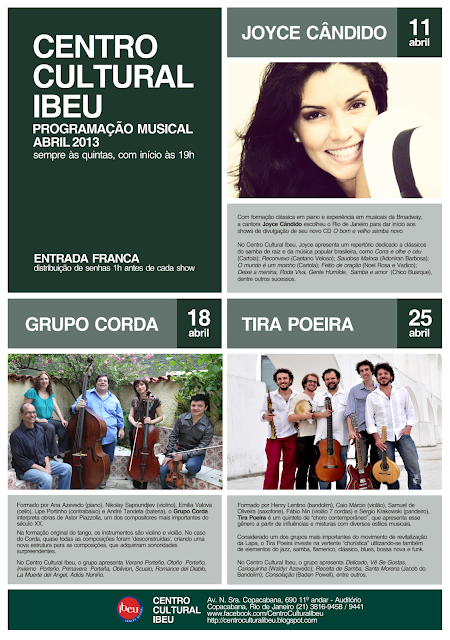 CartazA3 CentroCulturalIbeu Abril email Programação Musical - Abril 2013