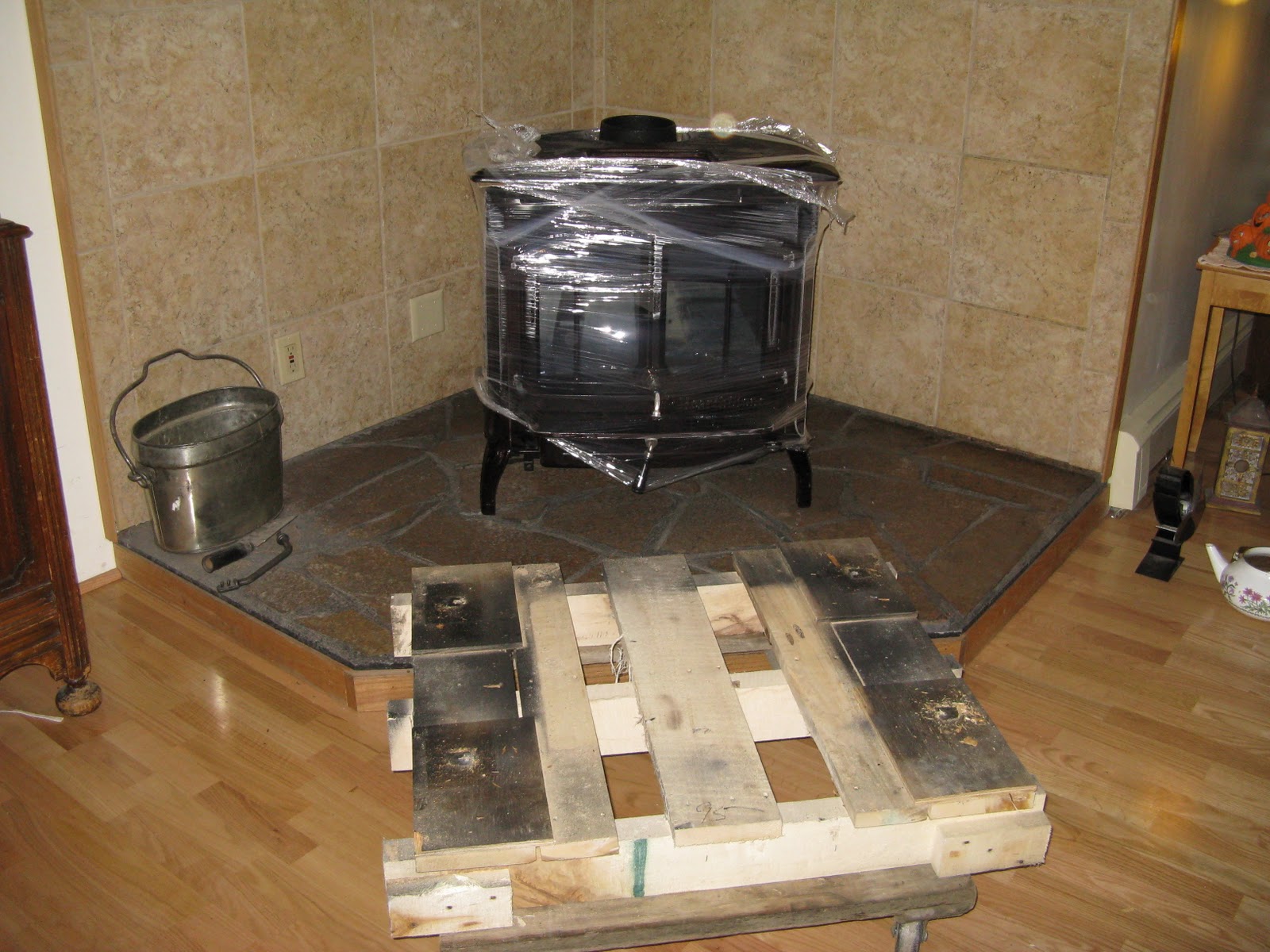 A Taste of Alaska New Wood Stove