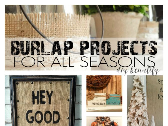 10 Fabulous Burlap Projects