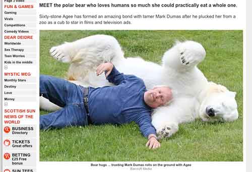 Ukpix Blog By Peter Greenhalgh Brilliant Pictures Of Tame Polar