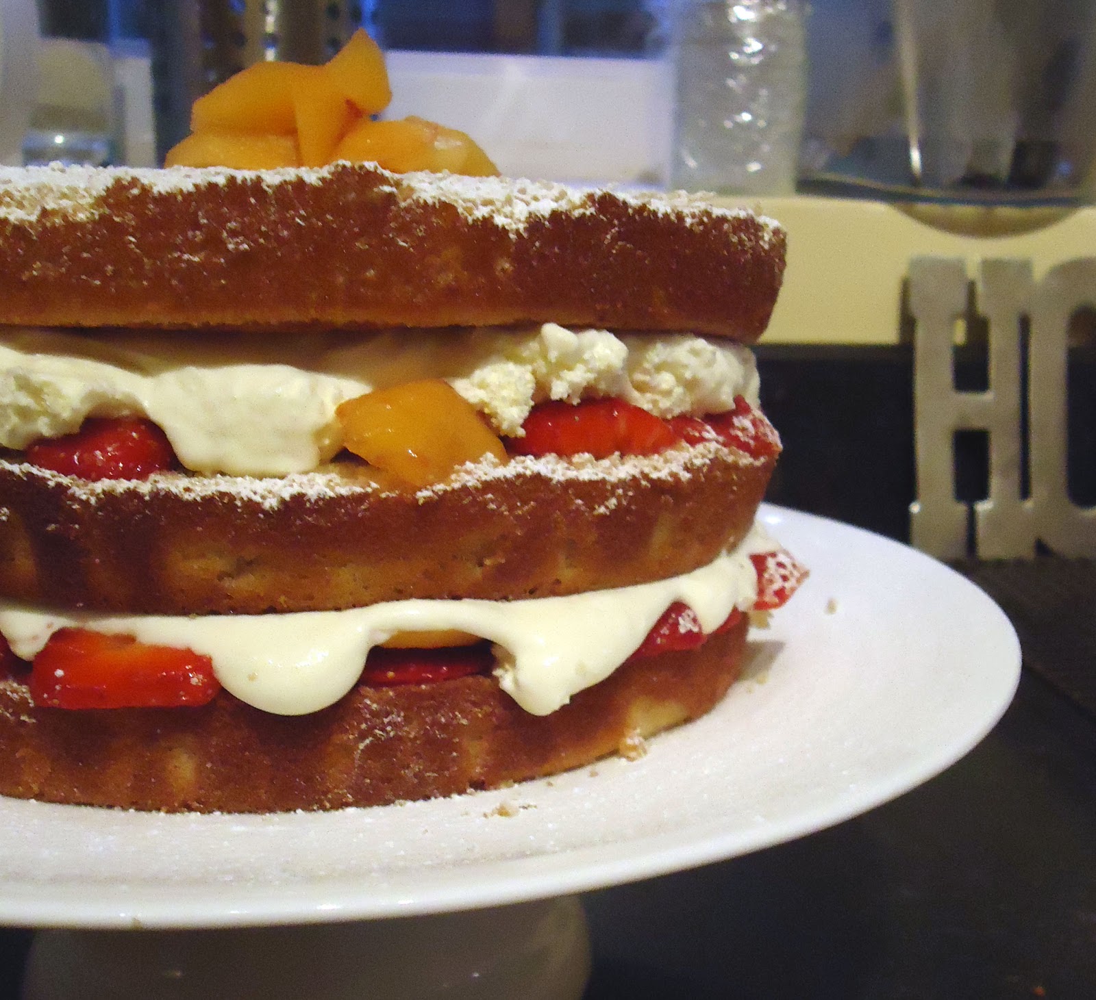 eat pray bake Probably the best Vanilla Sponge Cake in the world...