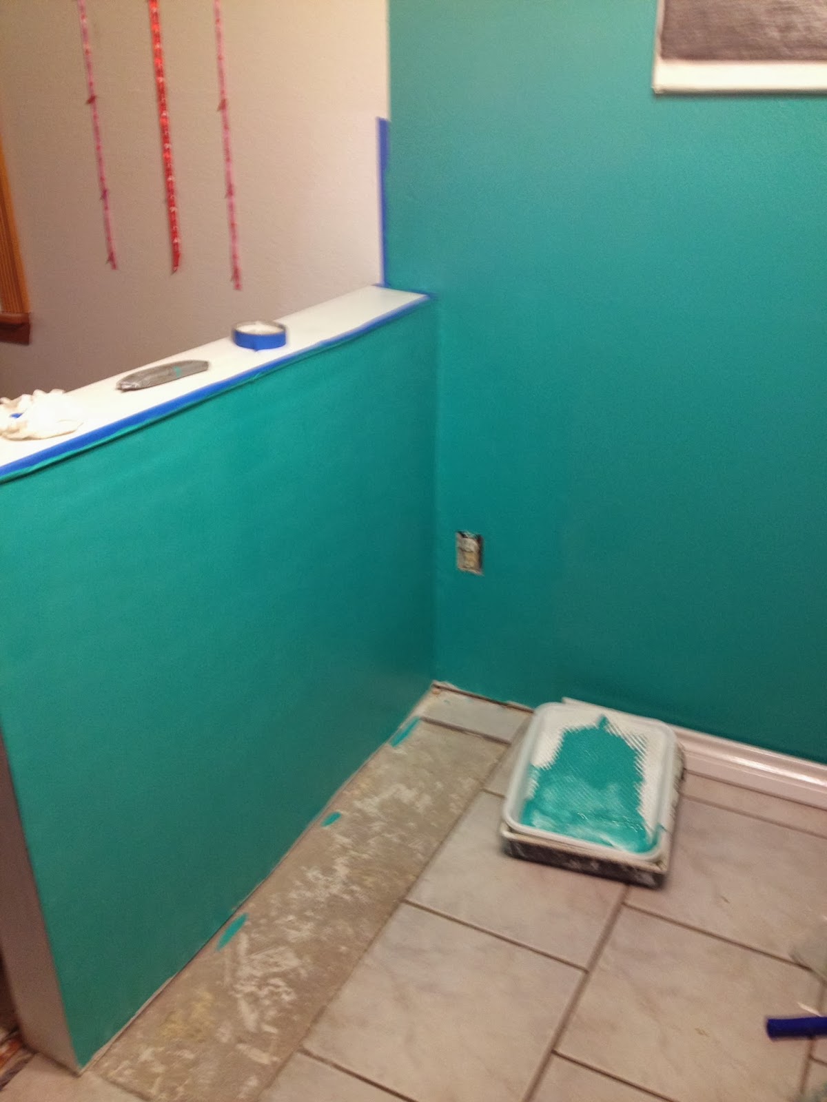 My DIY projects Pony Wall (Half wall)