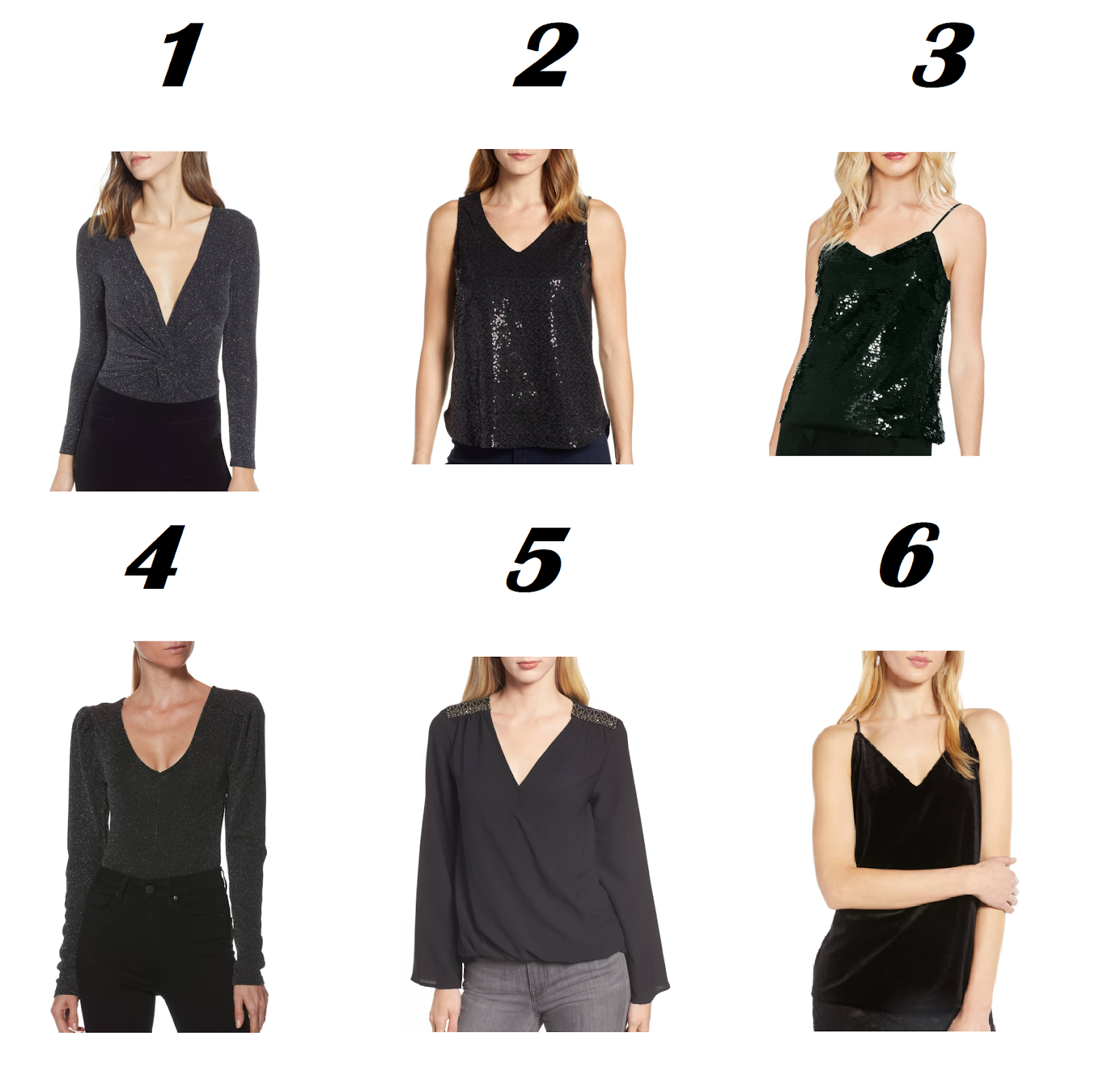 sparkly new years tops