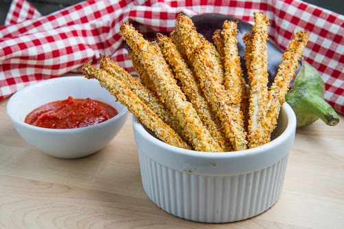 Crispy Baked Eggplant Fries