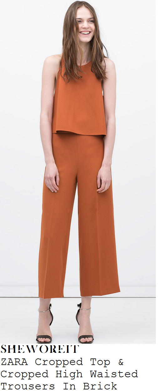 lucy-mecklenburgh- orange-sleeveless-crop-top-and-wide-leg-cropped-trousers lucy-mecklenburgh- orange-sleeveless-crop-top-and-wide-leg-cropped-trousers