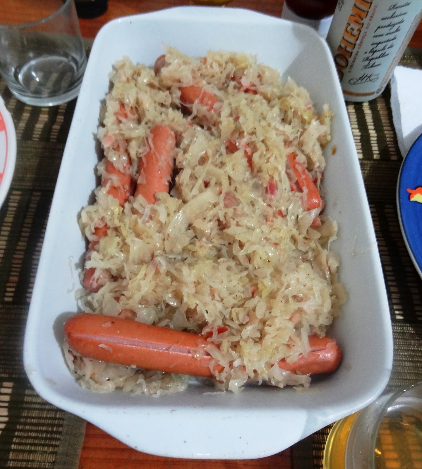 Recetas Inmorales ♨ SAUERKRAUT CON SALSICHA