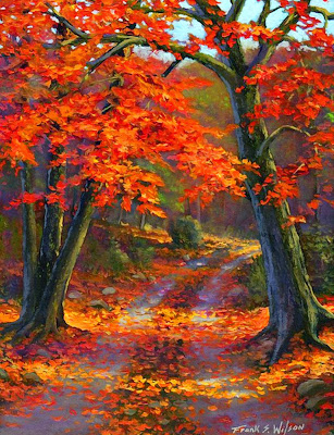 pinturas-al-oleo-paisajes-de-otoño paisajes-de-otoño