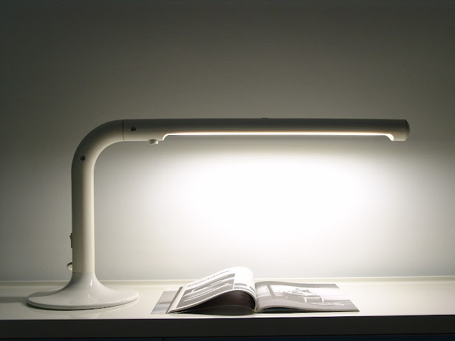 TUBE DESK LAMP - Design: Anders Pehrson - Edited by LYKTAN 1973 - H:39cm - L:78cm - Price: SOLD