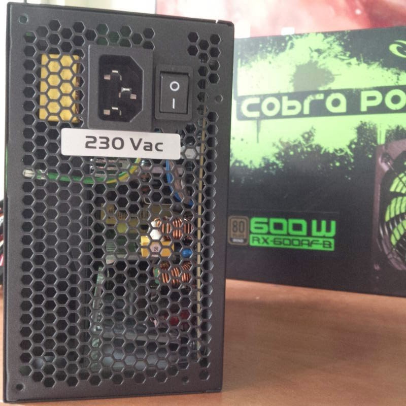 RAIDMAX COBRA POWER RX-600AF-B RX-600AF-B
