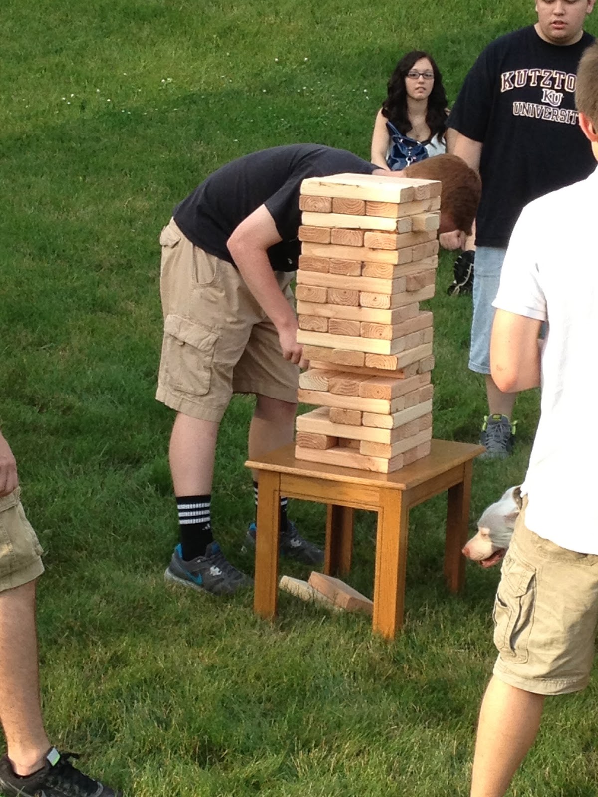 Pretty Purplexing Jenga XL