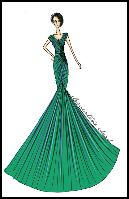 Fashion Design Drawing Dress Fashion Design Drawing Dress