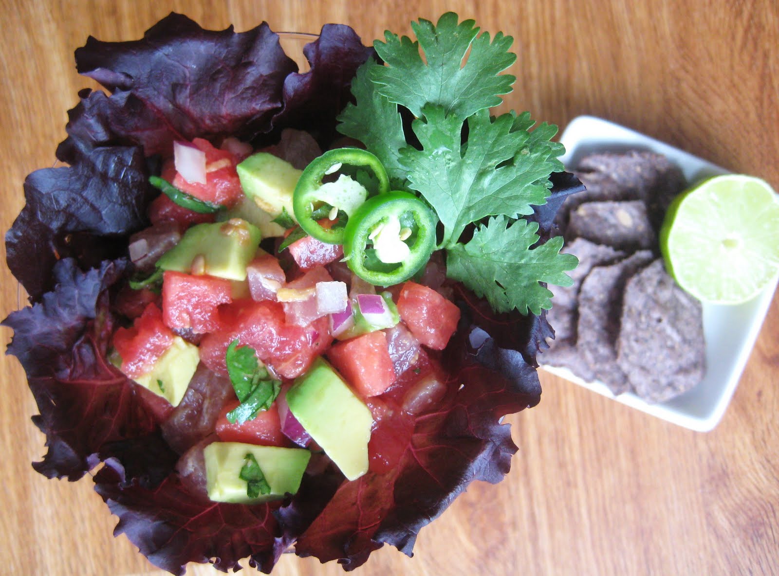 My Fare Foodie. Ahi Tuna and Watermelon Ceviche