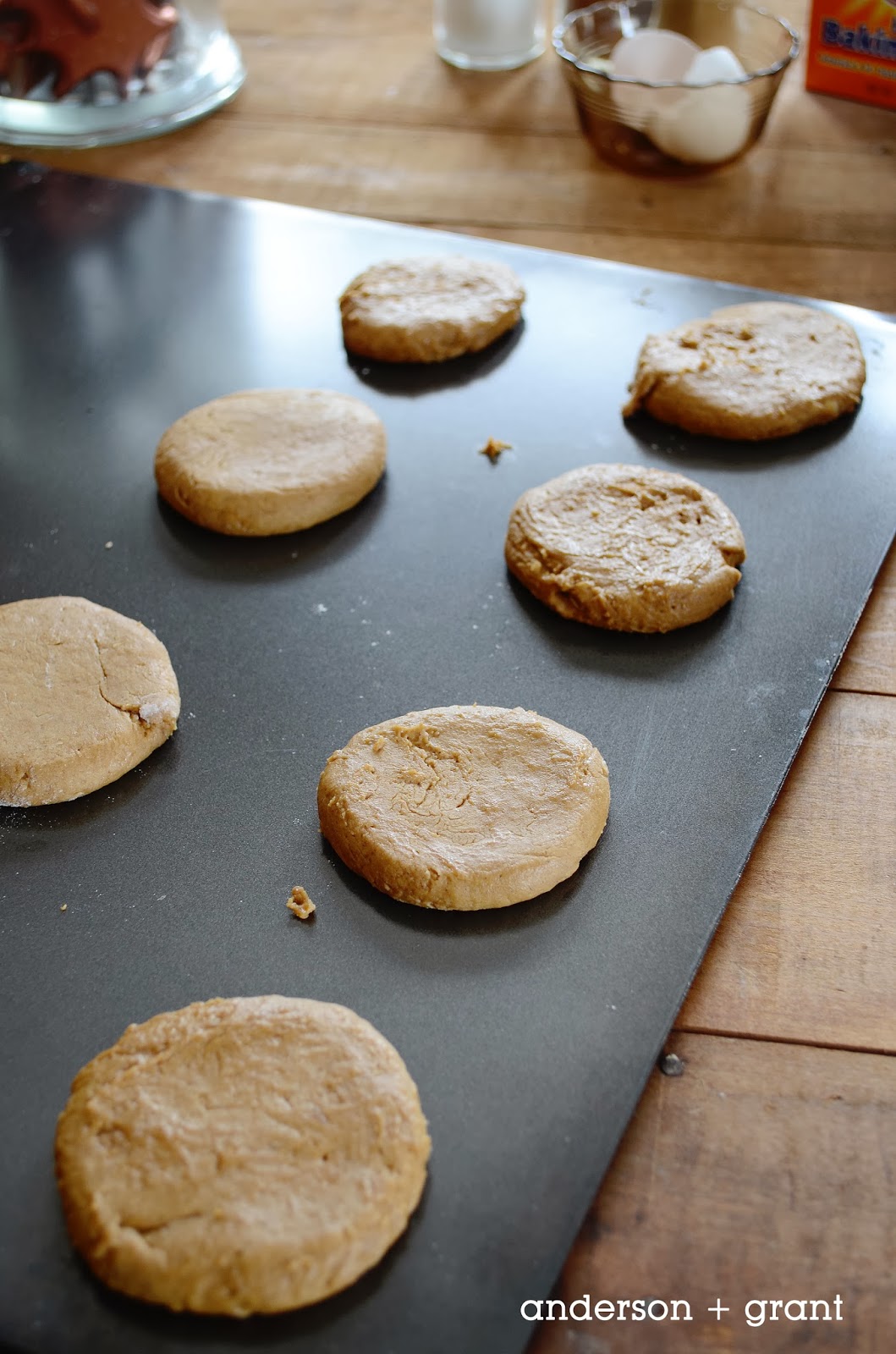 Old Fashioned Ginger Cookies anderson + grant