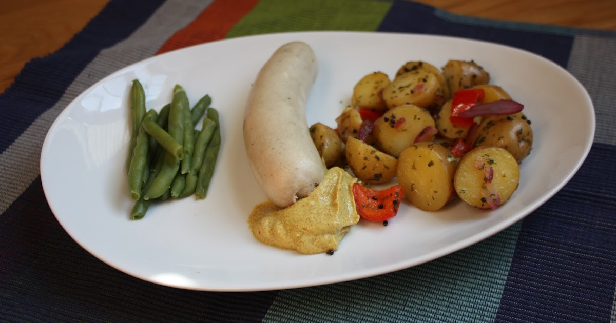 Chow and Chatter Bratwurst with German Style Potatoes