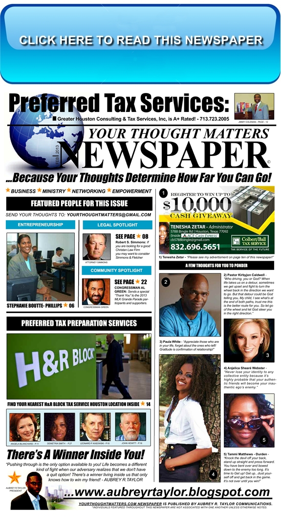 Houston Business Connections Newspaper©: January 2013