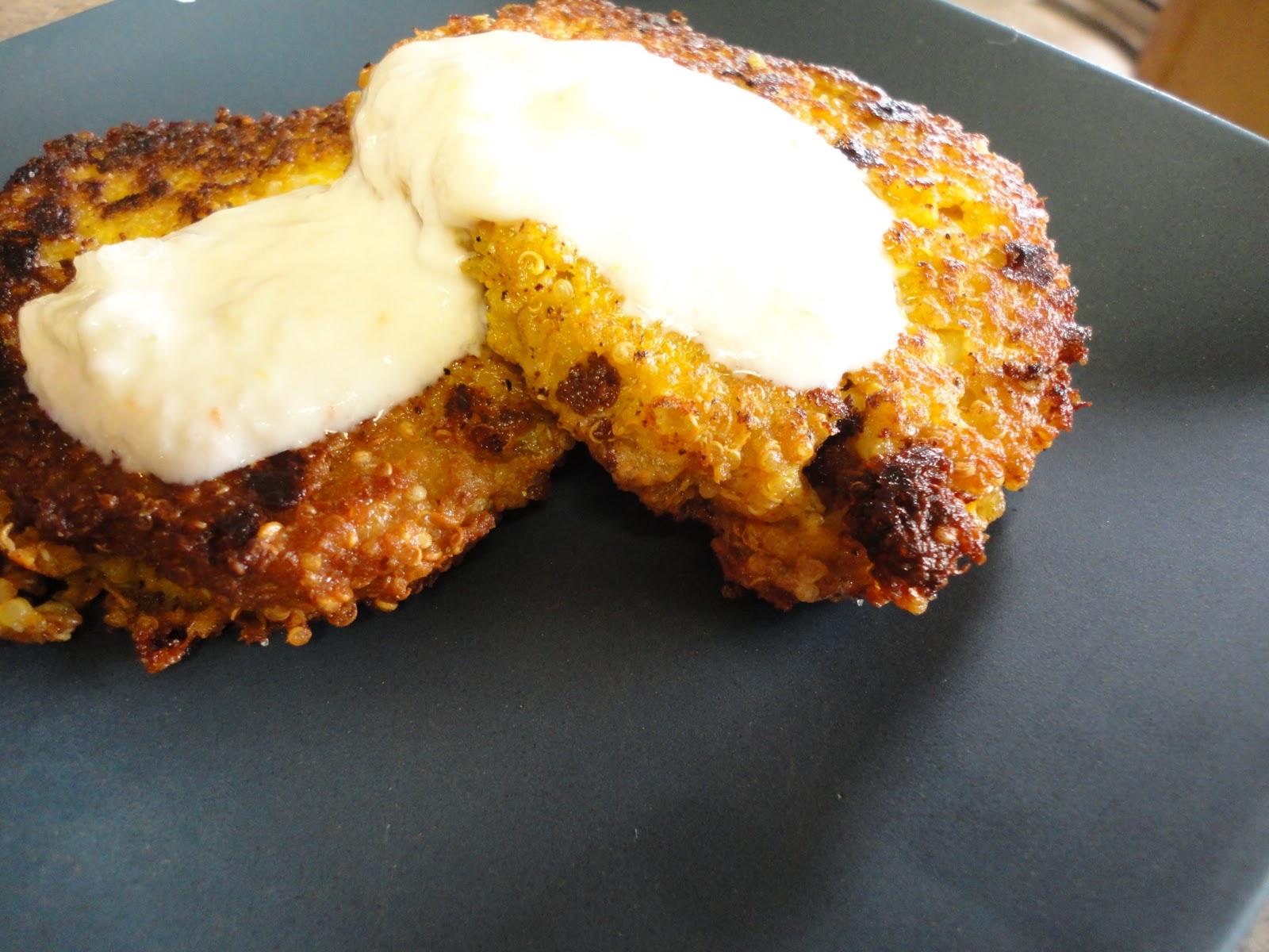 The Frickin Chicken Quinoa Burgers