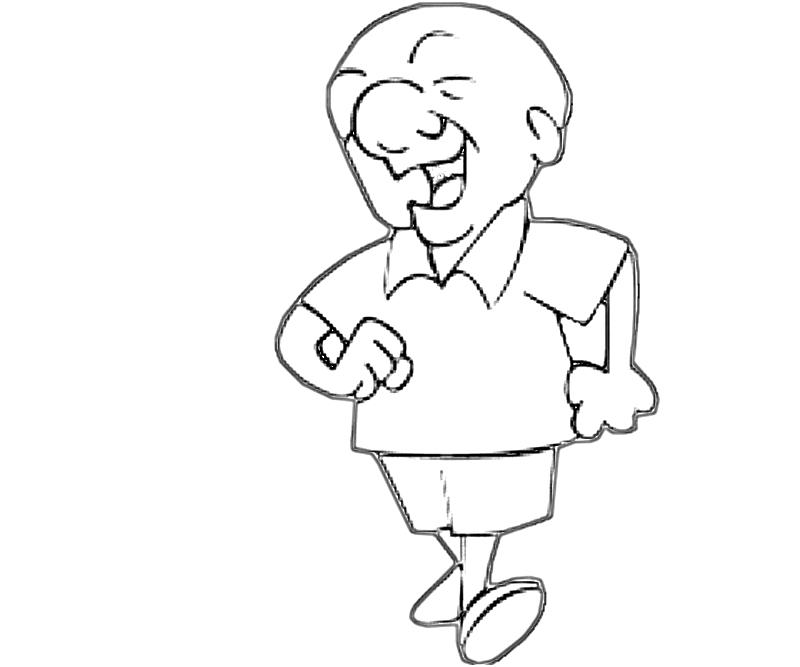 Printable Mr Magoo Funny Coloring Pages printable-mr-magoo-funny-coloring-pages