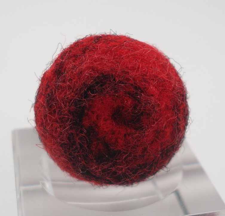 Kia Dallons Studio Tutorial Needle Felted Bead with Craft Felt