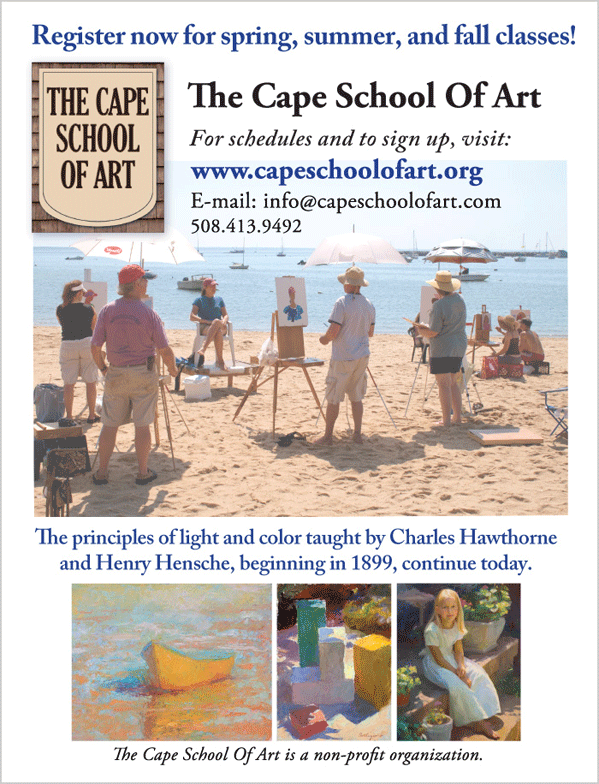 provincetown / cape cod, ma / 02657 The Cape School of Art