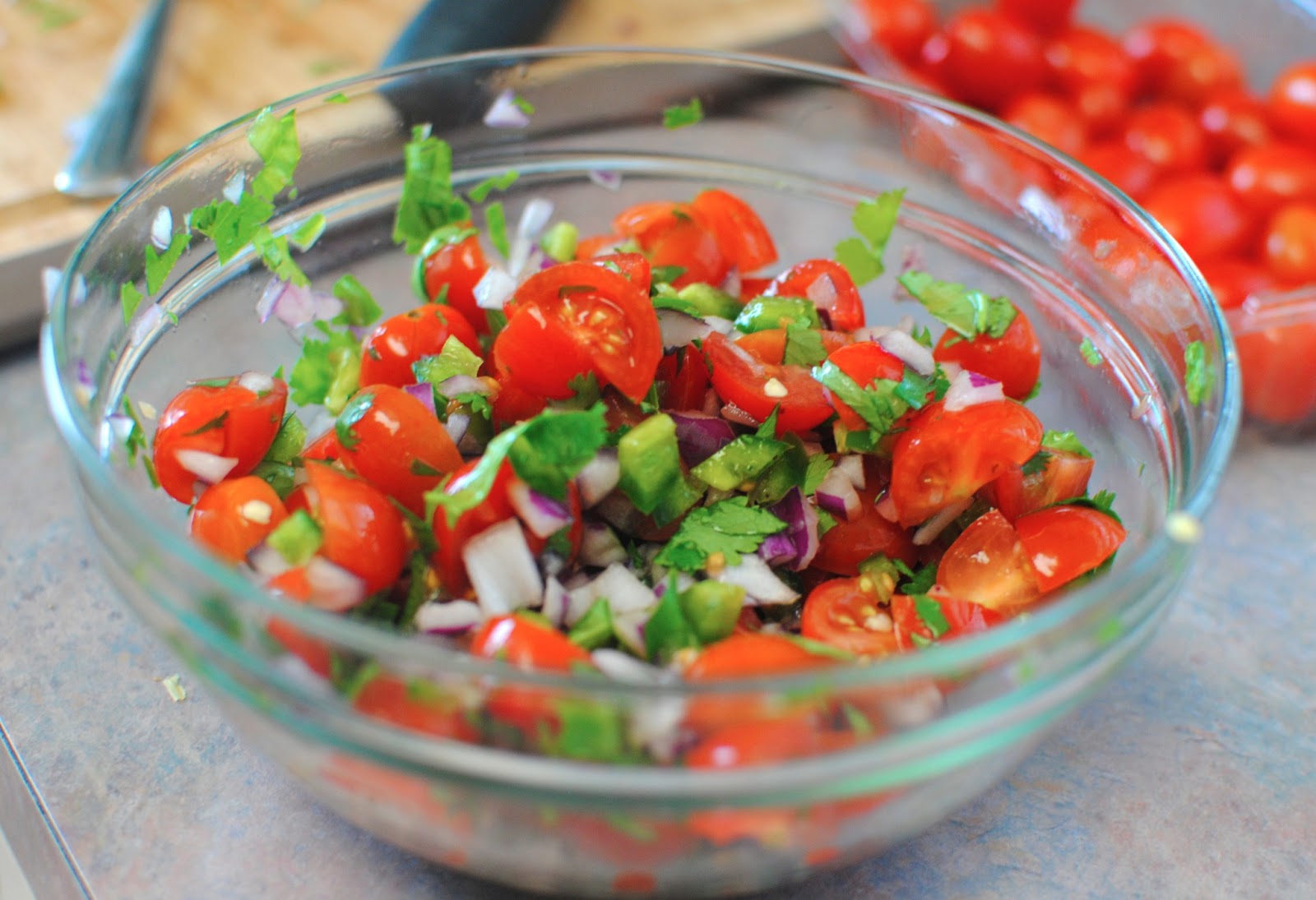 Citrus Chipotle Fajitas and Pico de Gallo Sparkle & Stir