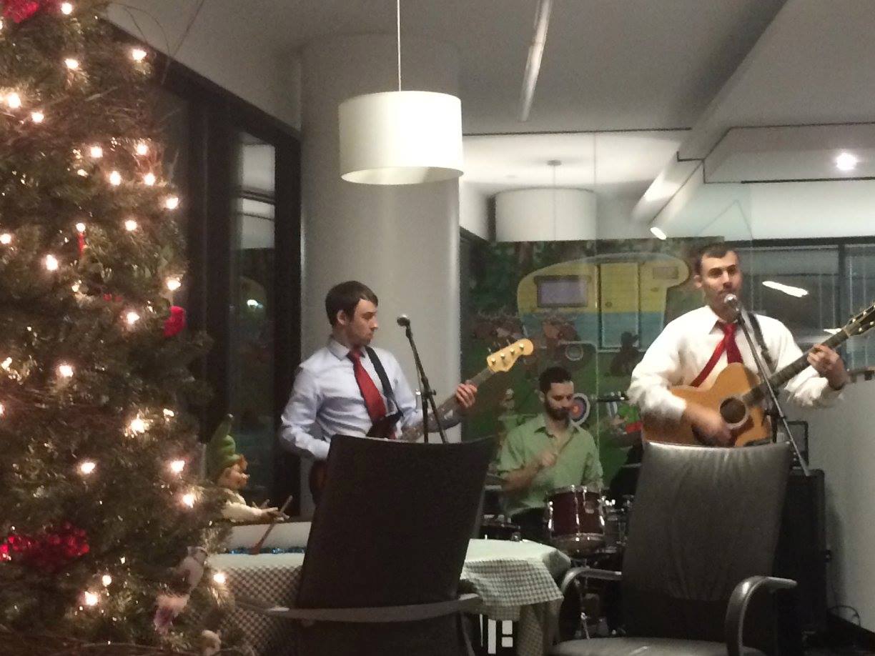 office christmas party band