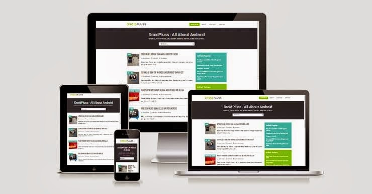 Download Template DroidPluss Responsive Kang Ismet