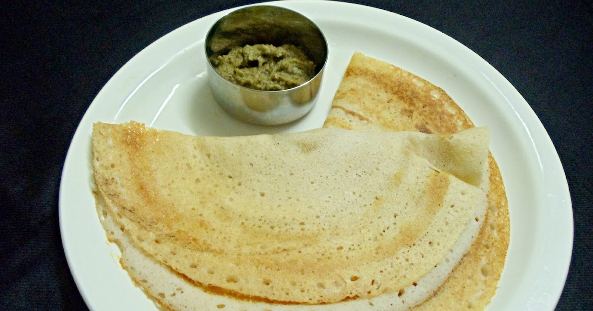 Lakshmi Canteen Mixed Rice Lentil Dosa Version 2
