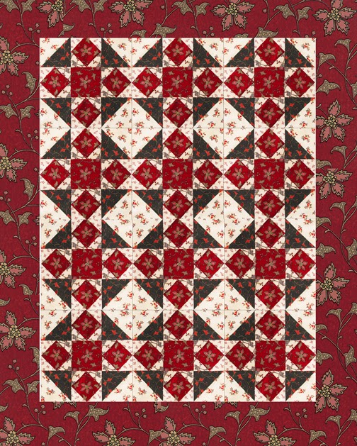 Barbara Brackman's MATERIAL CULTURE Richmond Free Quilt Pattern for