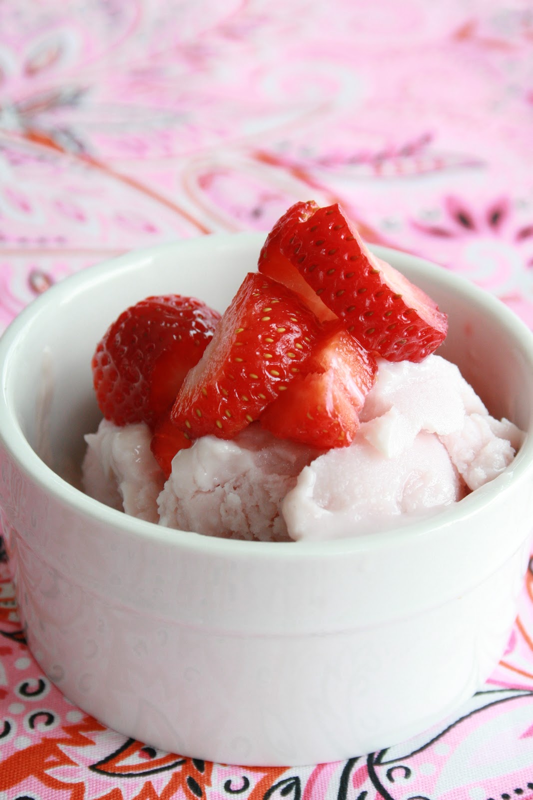 sweet and savory seven Red Mango Pomegranate Frozen Yogurt