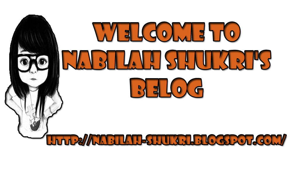 NABILAH SHUKRI'S BELOG