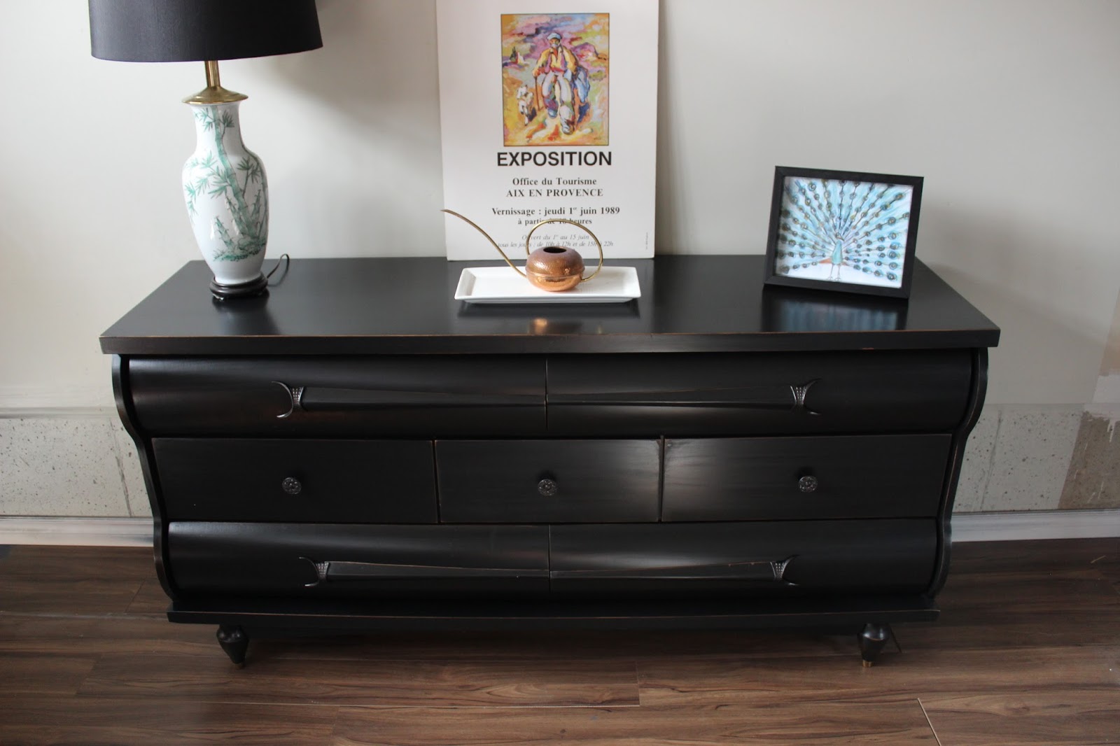 Retiqued by Rae Bond Restoration Hardware Inspired Dresser Set