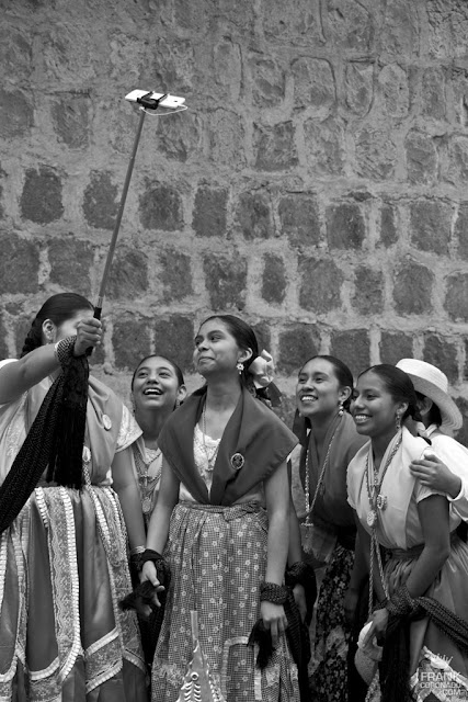 selfie con chinas oaxaqueñas