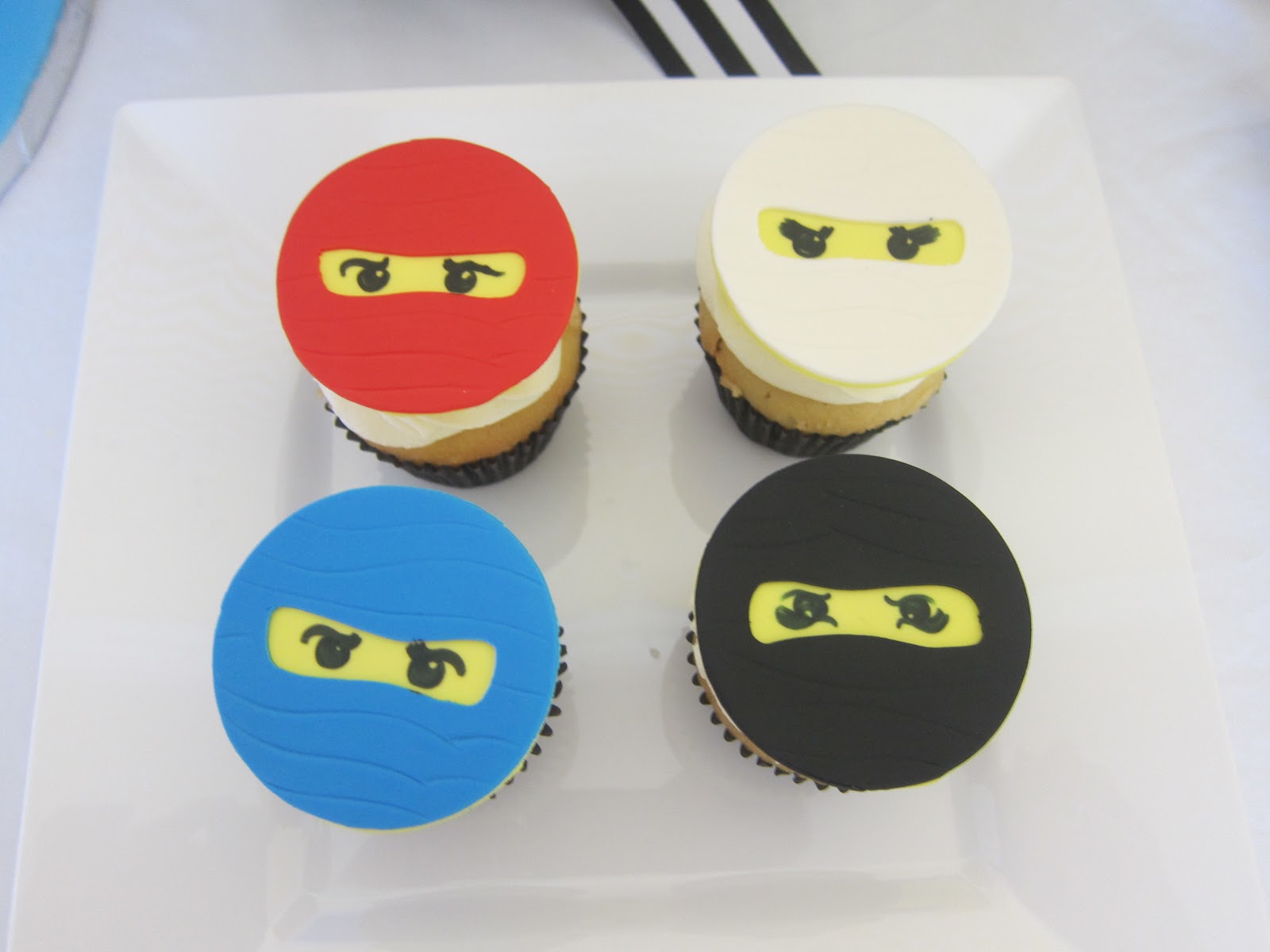 Lego Ninjago Cupcakes Lego Ninjago Cupcakes