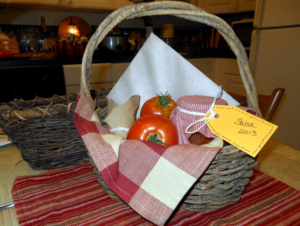 Quilted Nest Neighbor Gift Basket...