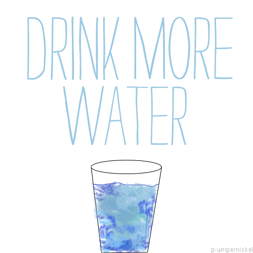Beba mais água!