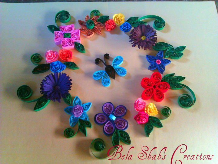 Bela's Quilled Creations Quilled Compilation for Beautiful Frames