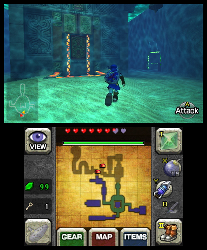 Zelda Ocarina of Time 3D - Diferencias Master Quest 