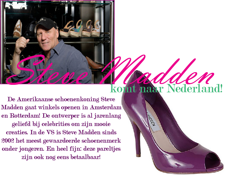 Influence Steve Madden opent winkels in Nederland!