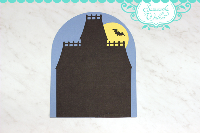 Samantha Walker S Imaginary World Haunted House Bendy Card Svg File Instructions